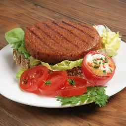 Vegan-Burger, Tomato