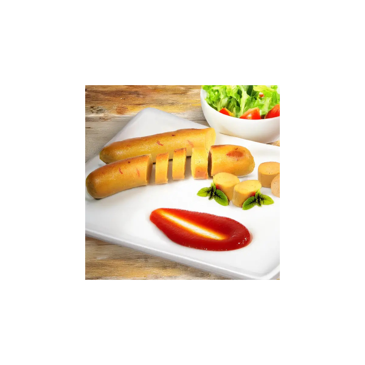 Saucisse végane, Asia