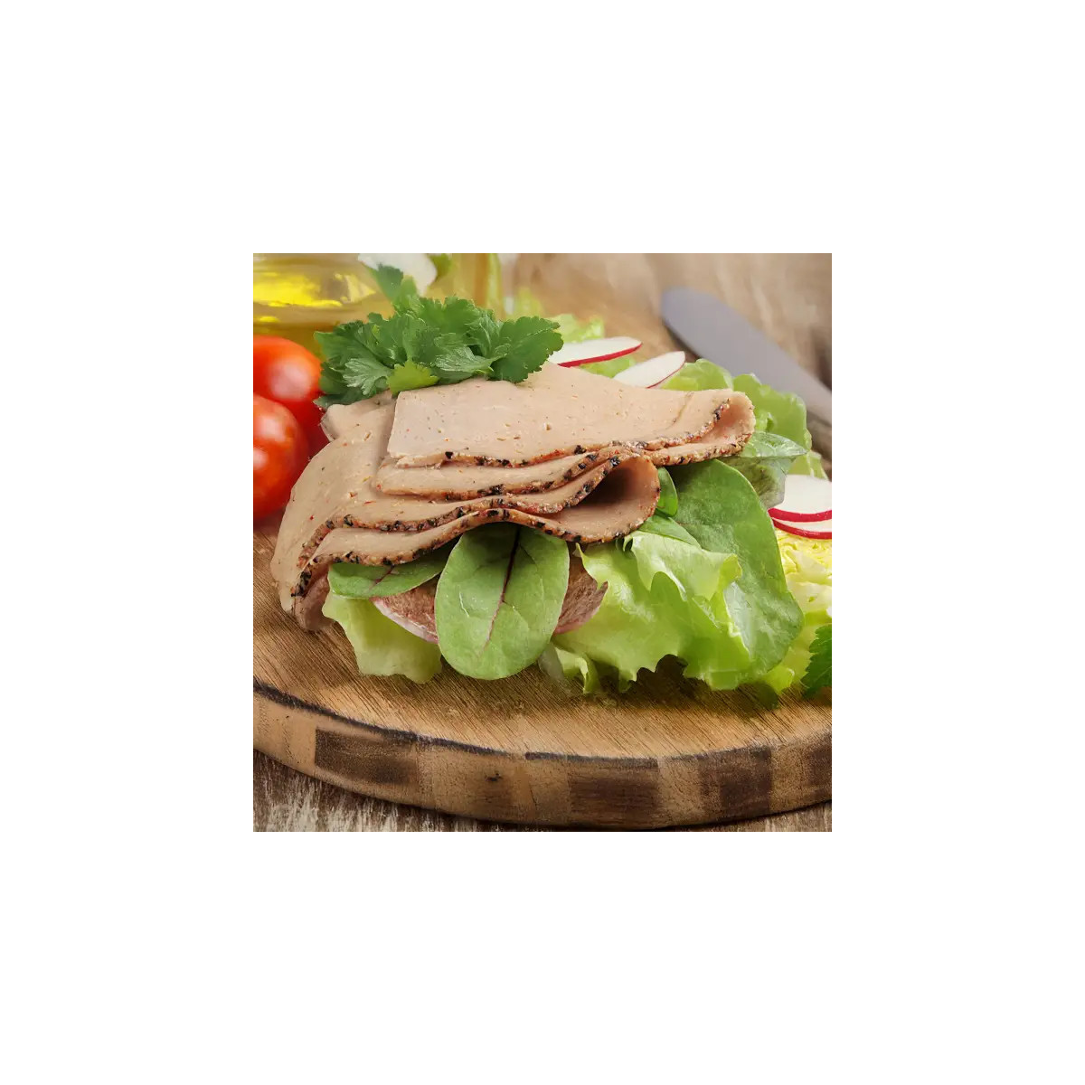 Tranche Vleischkaes (comme 'Fromage d'Italie')