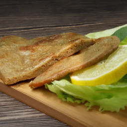 Vegan-schnitzel, Plain